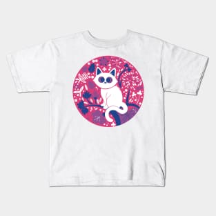 Bisexual Pride Cat Kids T-Shirt